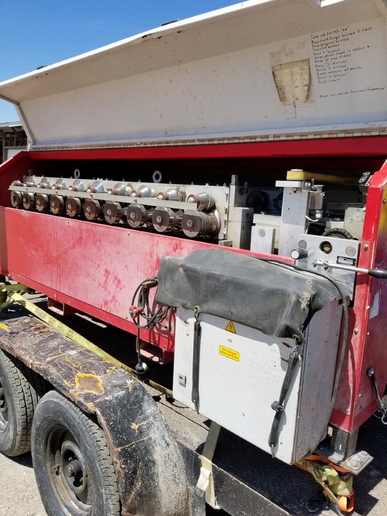 Schlebach Quadro Panel Machine Rollformer, Machine ID: 7769